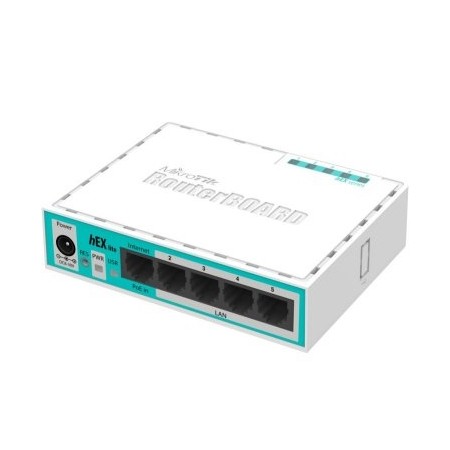 MikroTik RB750r2 hEX Lite Roteador 5x10/100 L4