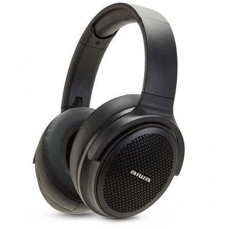 Fones de ouvido sem fio Aiwa HST-250BT/BK/ com microfone/ Bluetooth/ Preto