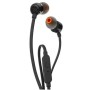 Fones de ouvido intra-auriculares JBL Tune 110/com microfone/conector 3.5/preto