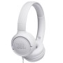 Fones de ouvido JBL Tune 500/ com microfone/ Jack 3.5/ Branco