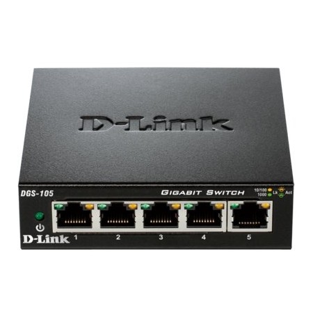 D-Link DGS-105 Switch 5xGB Metal