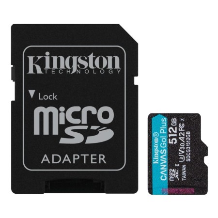 Kingston SDCG3/512GB microSD A2 classe 10 512GB c/a