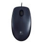 Logitech M90 mouse óptico 1000dpi USB preto