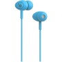 Fones de ouvido intra-auriculares Sunstech Pops/com microfone/Jack 3.5/Azul