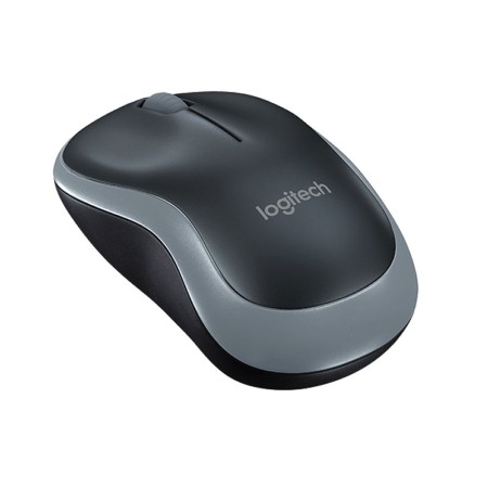 Mouse sem fio Logitech M185 preto