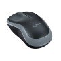 Mouse sem fio Logitech M185 preto