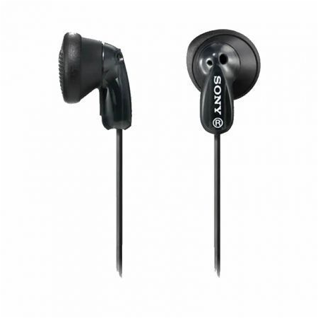 Fones de ouvido intra-auriculares Sony MDR-E9LP/ Jack 3.5/ Preto