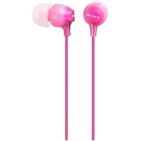 Fones de ouvido intra-auriculares Sony MDREX15LPP/ Jack 3.5/ Rosa