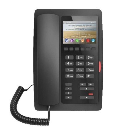 Fanvil H5 Hotel IP Phone, tela colorida, PoE