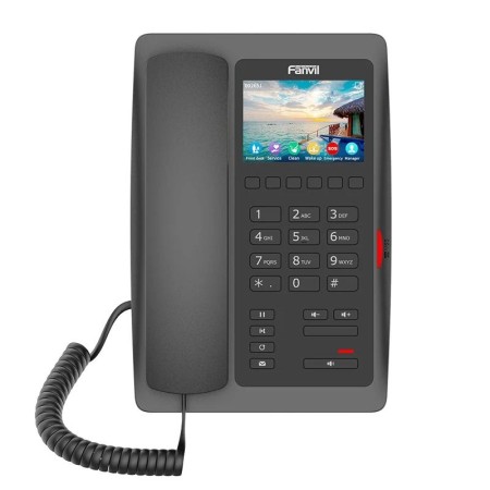 Telefone IP Fanvil H5 Hotel, com PoE, WiFi 2.4G Ne