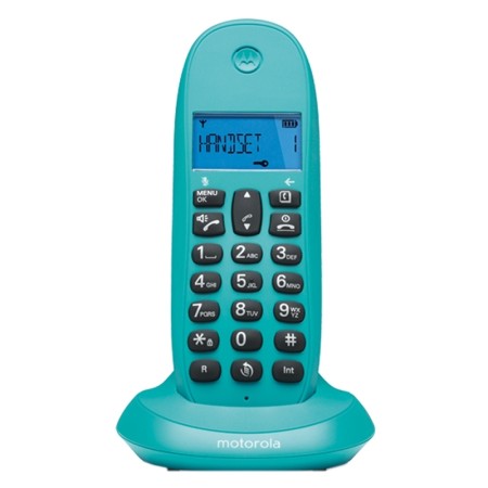 Telefone MOTOROLA C1001 LB+ DECT Turquesa