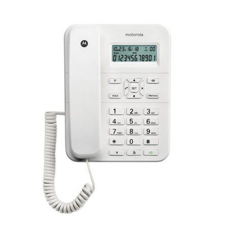 MOTOROLA CT202 Telefone ML ID LCD Branco