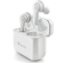 Fone de ouvido NGS Ártica Bloom Bluetooth com estojo carregador/ 6h autonomia/ Branco