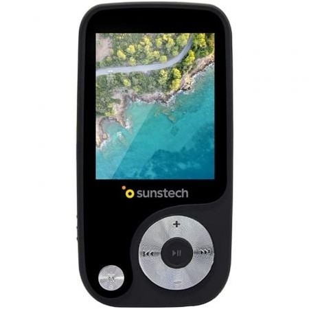 Sunstech Thorn MP4 Player/ Tela de 4 GB/ 1,8"/ Rádio FM/ Preto