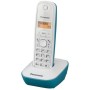 Telefone sem fio Panasonic KX-TG1611/ Branco/ Azul