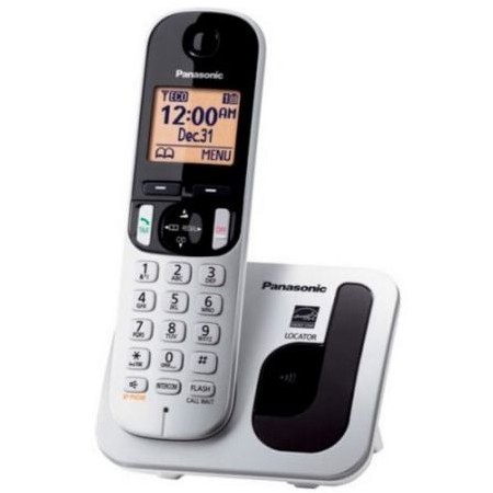 Telefone sem fio Panasonic KX-TGC210SP/Prata