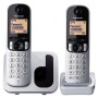 Telefone sem fio Panasonic KX-TGC212PL/Pacote DUO/Prata