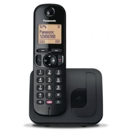 Telefone sem fio Panasonic KX-TGC250SPB/ Preto