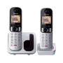 Telefone sem fio Panasonic KX-TGC252SPS/Pacote DUO/Prata