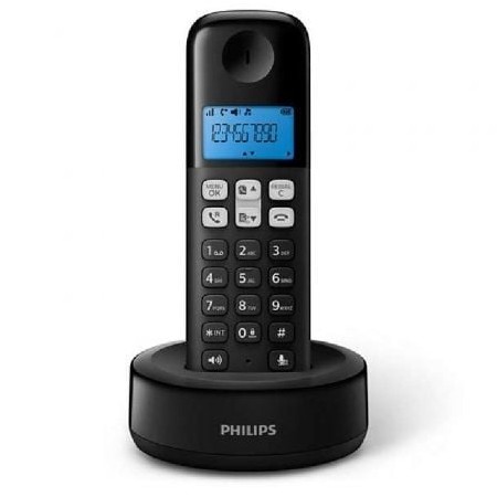 Telefone sem fio Philips D1611B/34/ Preto