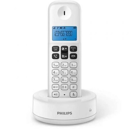 Telefone sem fio Philips D1611W/34/ Branco