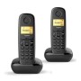 Telefone sem fio Gigaset A170/Pacote DUO/Preto