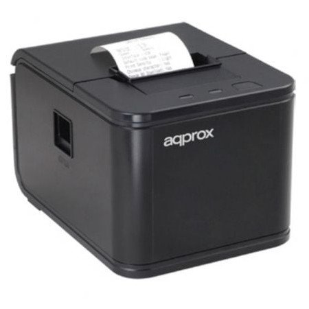 Impressora de Recibos Aprox appPOS58AU/ Térmica/ Largura do papel 58mm/ USB/ Preto