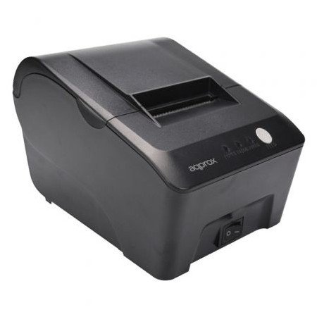Impressora de Recibos Aprox appPOS58MU/ Térmica/ Largura do papel 58mm/ USB/ Preto