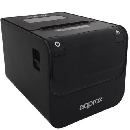 Impressora de Ticket Aprox appPOS80AMUSE/ Térmica/ Largura do papel 80mm/ USB-RS232-Ethernet/ Preto