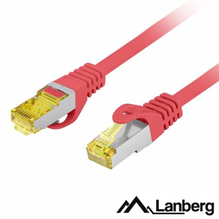 Cabo S/Ftp Lszh Cat6A 0.25M Vermelho Lanberg