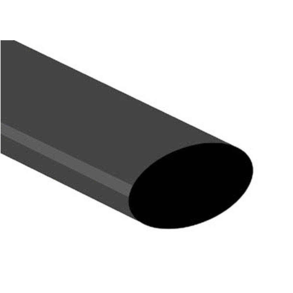 Tubo Manga Termoretráctil 25.4Mm 1.2M 25X Preto Prok