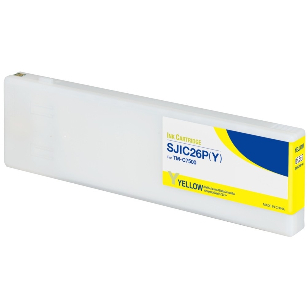 Epson SJIC26P Tinteiro Amarelo Pigmentado - Compatível