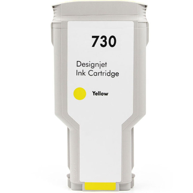 HP 730YL Tinteiro Amarelo - Compatível
