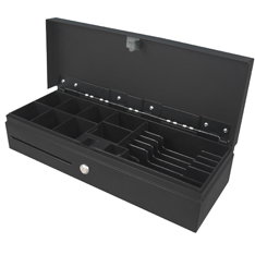 Gaveta de dinheiro automática vertical 46 x 17 cm