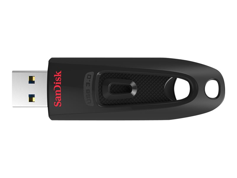 Memória usb 3.0 sandisk 256gb cruzer ultra black