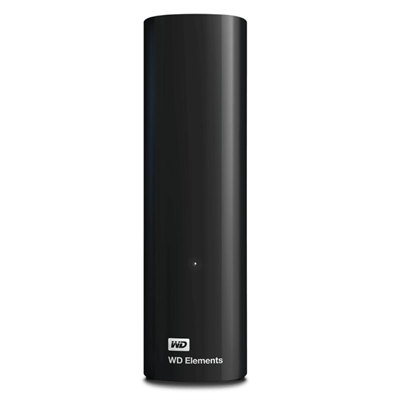 Disco rígido externo HDD WD Western Digital 8 TB Elements Desktop 3,5 polegadas USB 3.0 preto