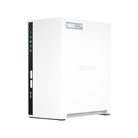 qnap ts-233 2gb gigabit ethernet servidor nas