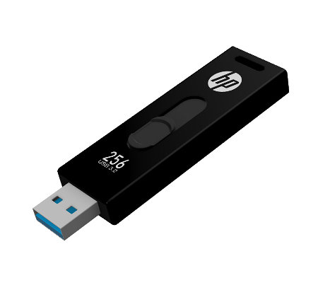 Memória usb 3.2 hp 256gb x911w preto