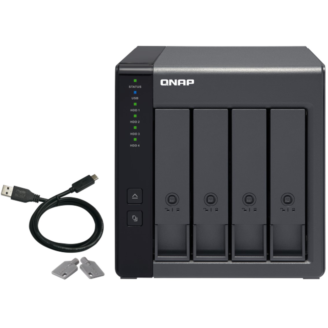 Qnap tr-004 usb 3.2 gen 1 4 bay raid caixa de expansão