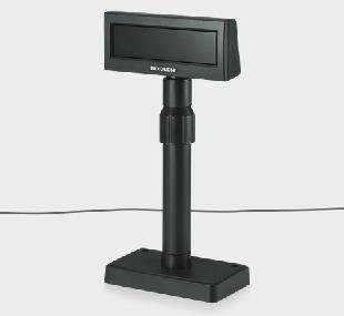 Visor bixolon bcd - 2000dg black series + fonte de alimentação