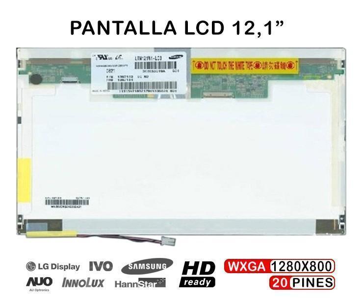 Ecrã LED de 12.1" para Portatil LTN121W1-L03 B121Ew03 V.7 B121Ew07 V.1 Ltd121Ewvb