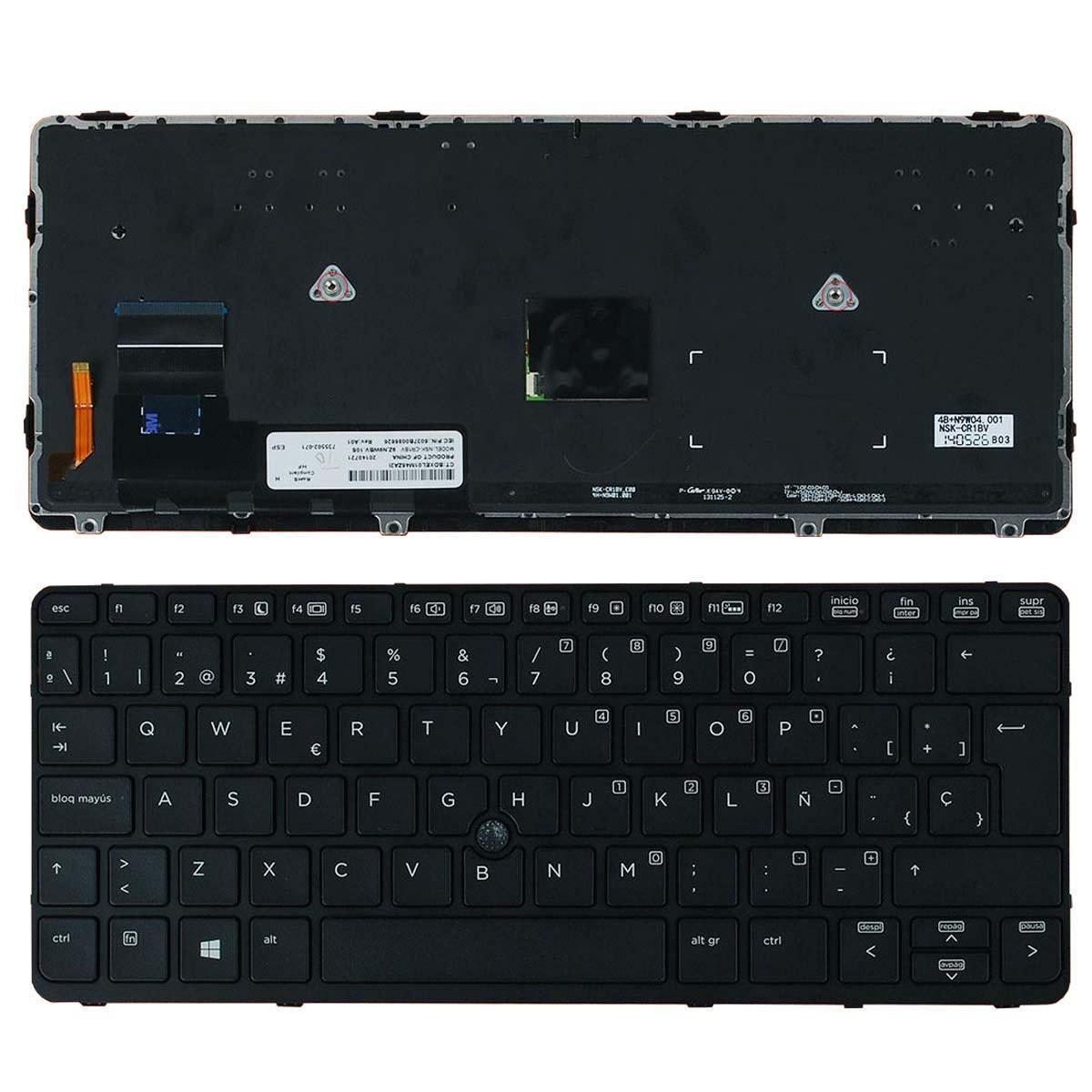Teclado para Portatil HP EliteBook 820 G1 Retroiluminado