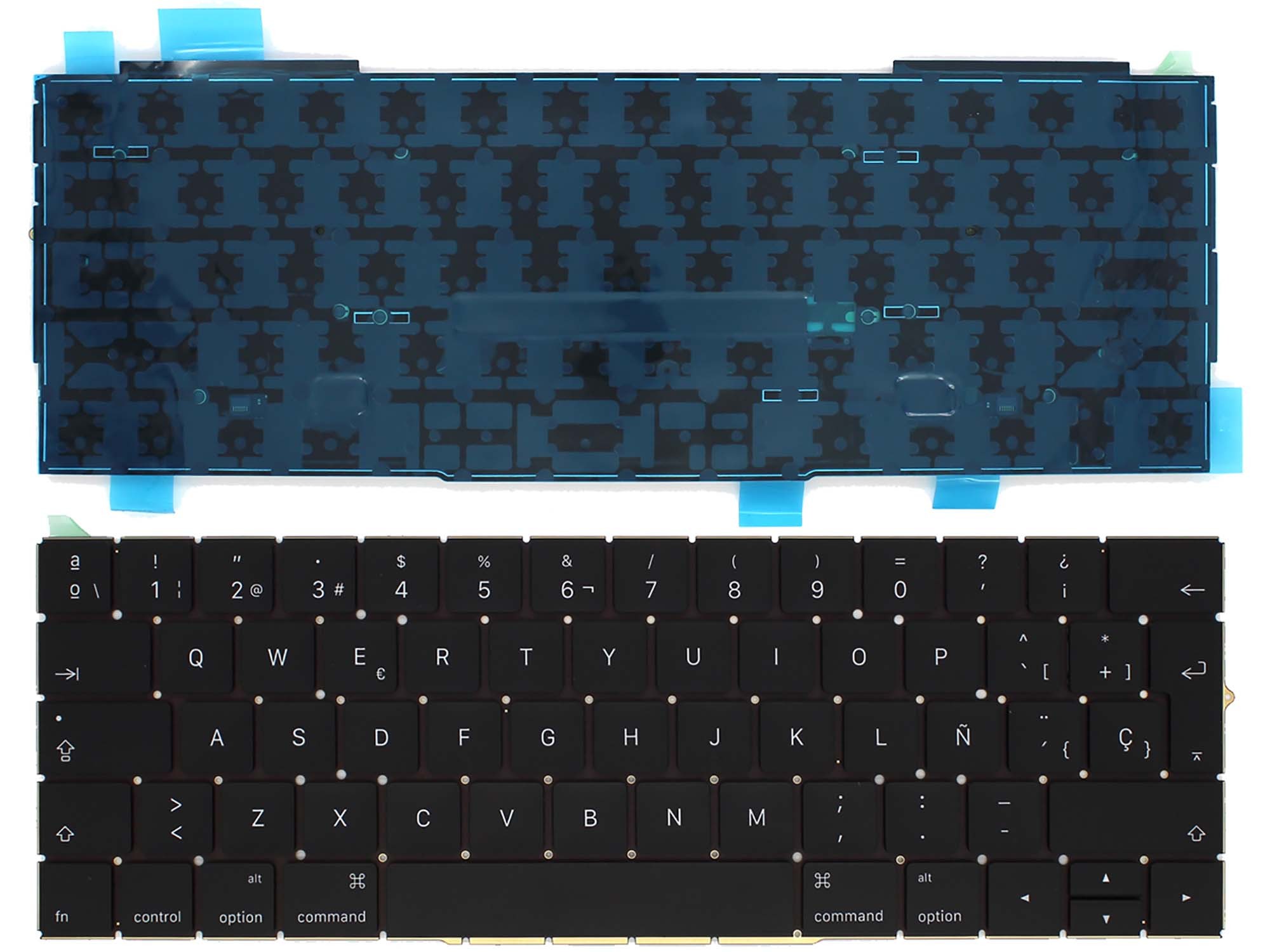 Teclado Retroiluminado para Portatil Apple MacBook Pro Retina A1706 A1707 13.3" Preto
