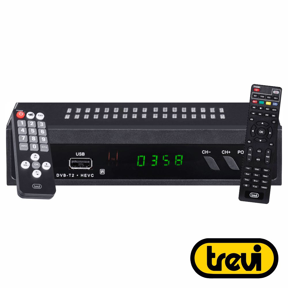Receptor TDT Full HD 1080P DVBT-T2 Trevi