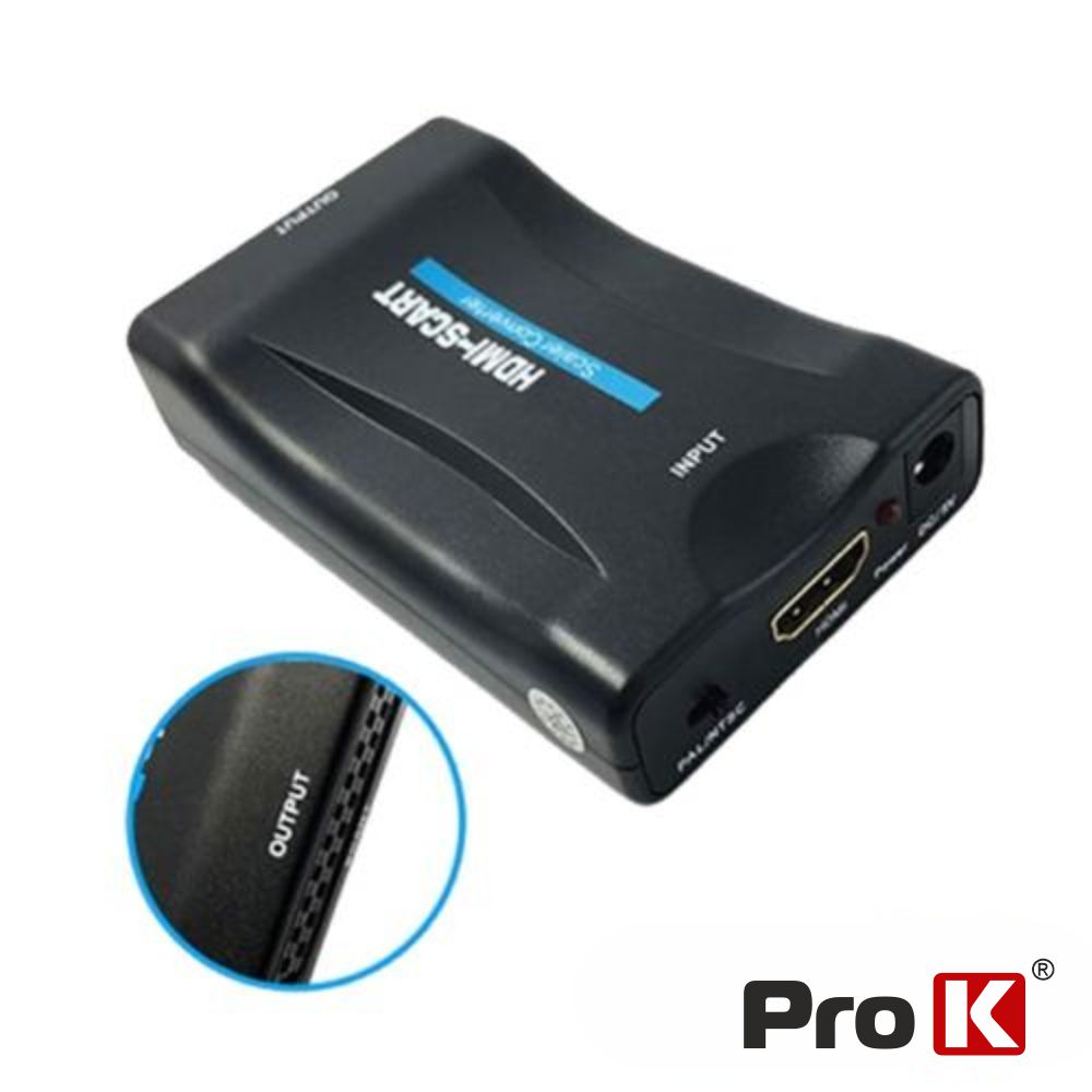 Conversor HDMI/Mhl p/ Scart 720p/1080P Prok