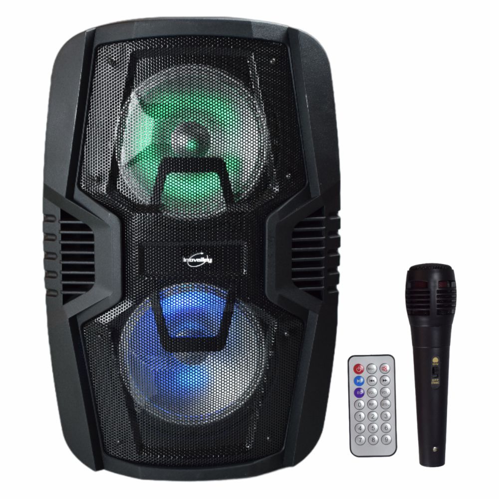 Coluna Bluetooth Portátil 250W BT/USB/AUX/FM/Mic/SD