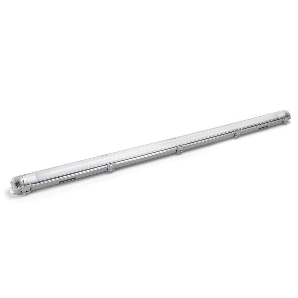 Armadura T8 c/ Lâmpada LED Tubular 18W 120cm 6500K IP65