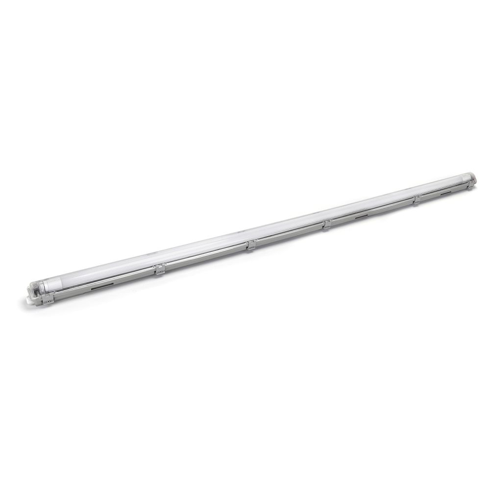 Armadura T8 c/ Lâmpada LED Tubular 22W 150cm 6500K IP65