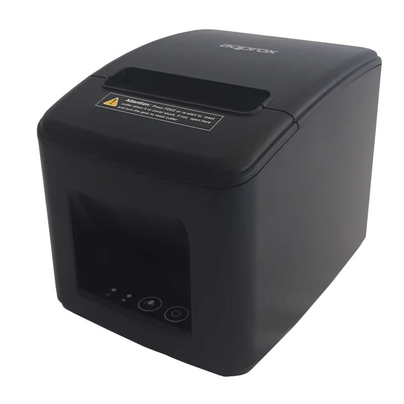 Impressora de recibos térmica aproximada - Resolução 203 dpi - Velocidade 200 mm/s - USB, RJ45, RJ11 - Corte automático e corte