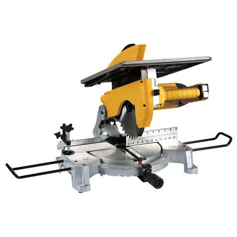 Serra de esquadria de corte duplo Blim 1800W 250mm - Velocidade +/- 4500rpm - Lâmina de 36 dentes - Vários acessórios